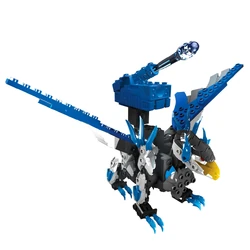 Tenkai Knights Şovalyeleri 2-in-1 Volt Jet / Sky Griffin 11001 Oyuncakları Figür