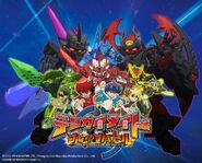 Tenkai Knights Brave Battle Japanese Cover