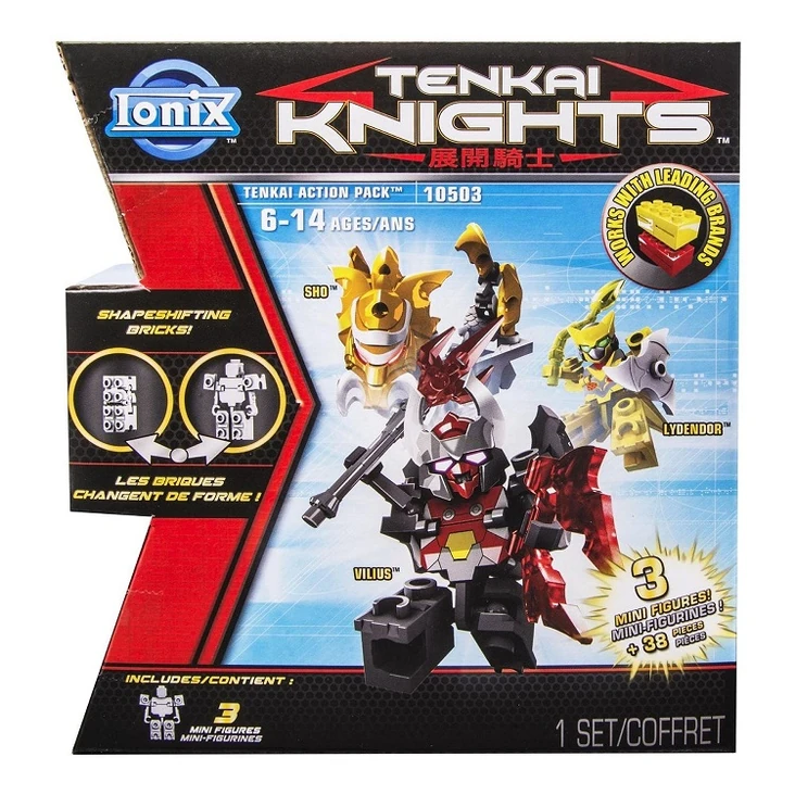 Tenkai Action Pack: Vilius/Sho/Lydendor | Tenkai Knights Wiki | Fandom