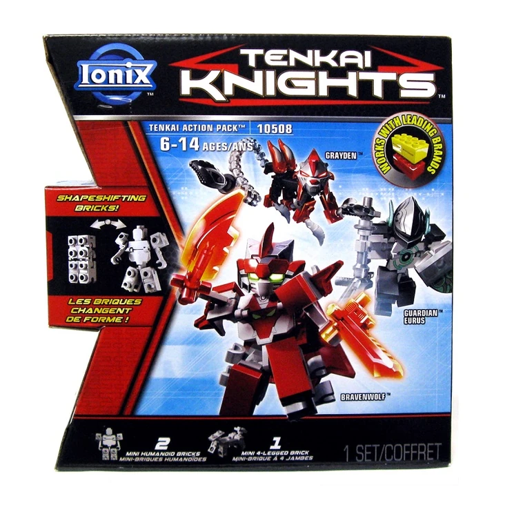 Tenkai Action Pack: Bravenwolf/Grayden/Zephyrus | Tenkai Knights