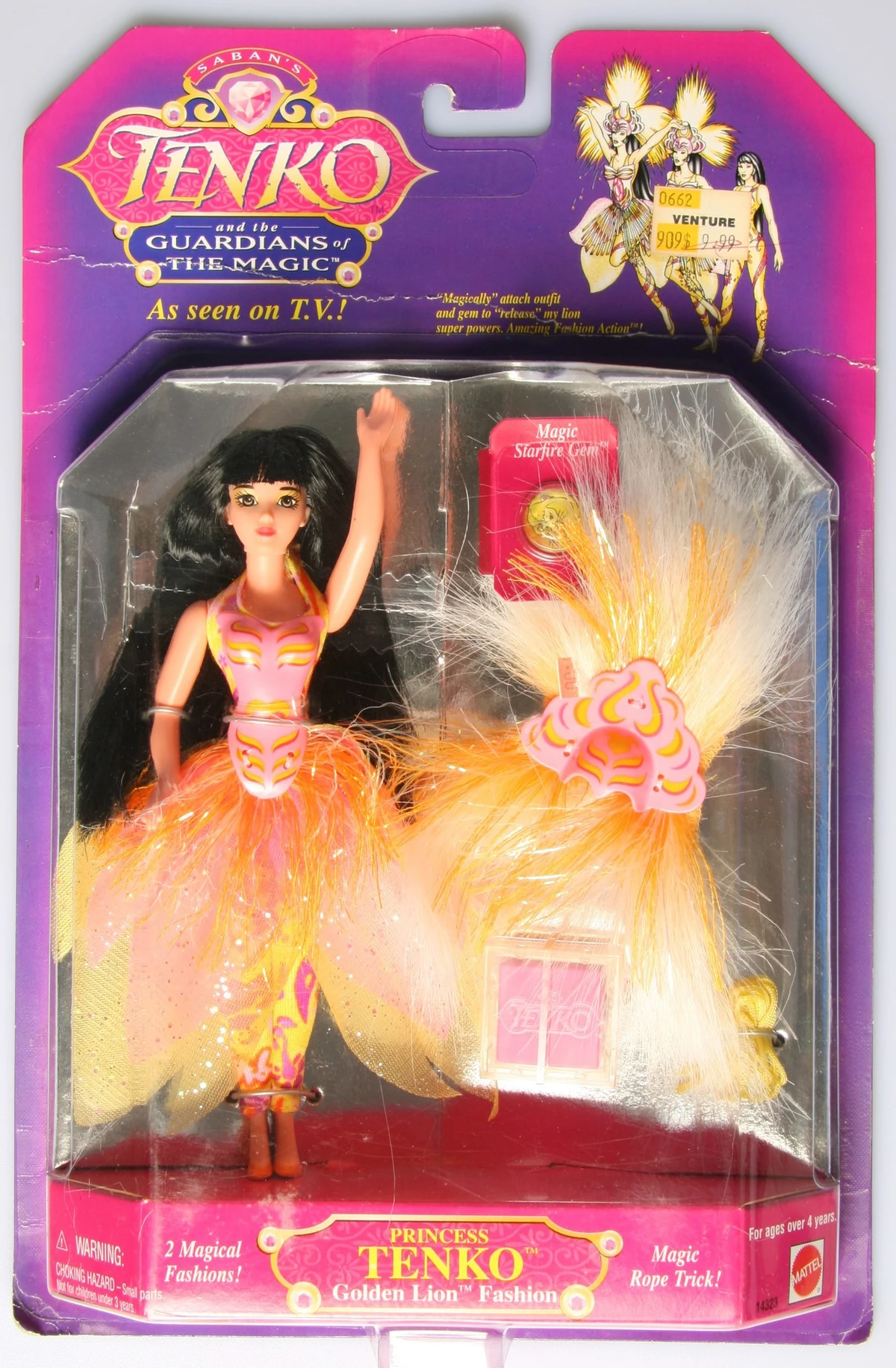 Golden Lion Fashion Doll | Tenko and the Guardians of the Magic