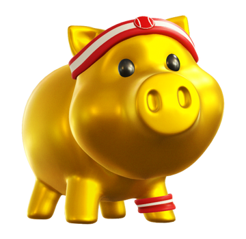 Tennis piggy bank store