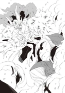 Charys smashes into an buffed evil dragon beast with Draconic Flare.