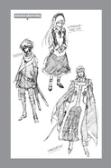 LN 06 17 EN.jpg (266 KB) Rough sketches of Luminous in a maid outfit, Dino, and Roy Valentin.