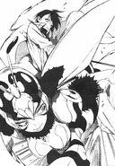 Ramiris recollects Hinata's battle with Apito during her Dungeon run.