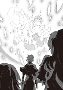 Mai sacrifices herself to save her allies from Vega's grasp.