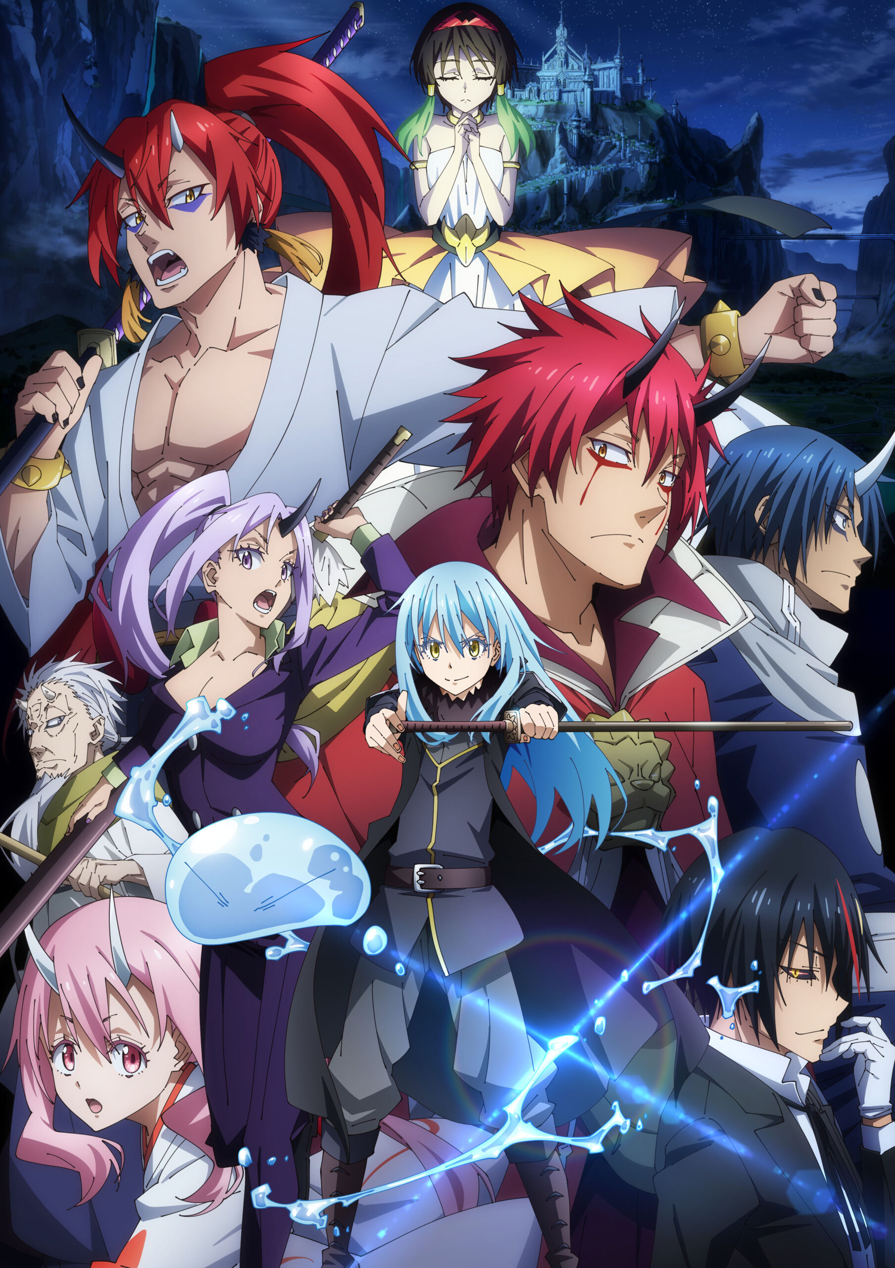 Hiiro Attacks Tempest  That Time I Got Reincarnated as a Slime the Movie  Scarlet Bond 