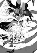 LN 06 12.png (1.3 MB) Rimuru wears down Milim with Beelzebuth.