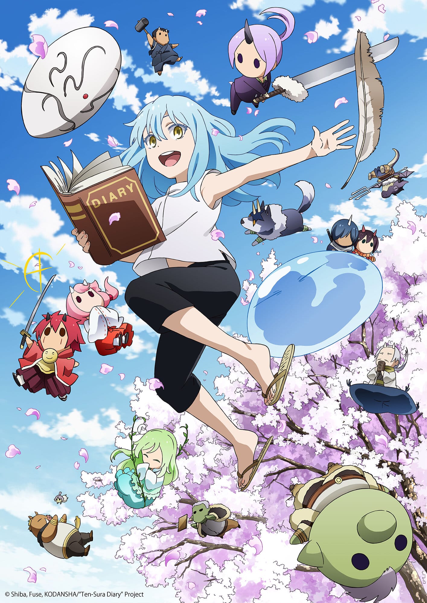 Ten-sura anime That Time I Got Reincarnated as a Slime Japan Chirashi Flyer  2022 | eBay