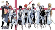 The Ten Great Saints, led by Hinata.