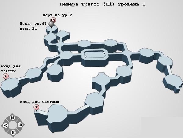 Трагос одна карта