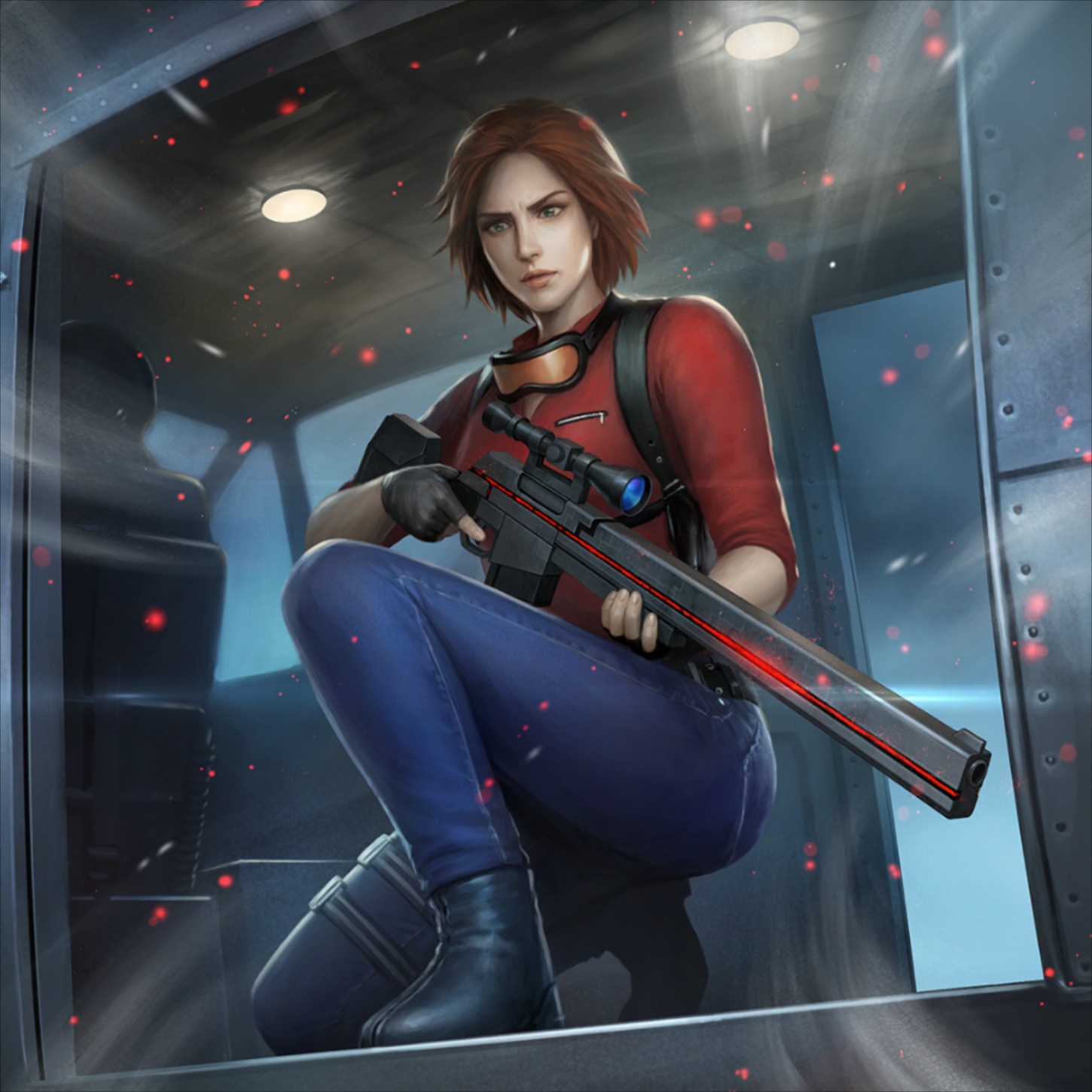 claire redfield (resident evil and 1 more) drawn by tsuchinokodayon