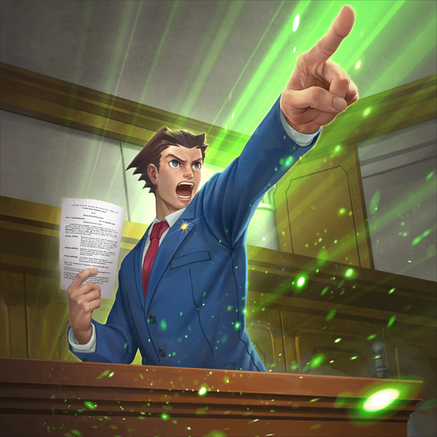 Ace Attorney Has Been Added To Teppen For A Special Event