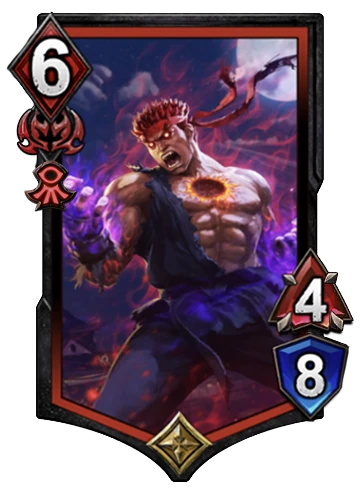 Evil Ryu (T045) | TEPPEN Wiki | Fandom