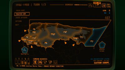 Visual of the USSR Home theater within Terminal Conflict