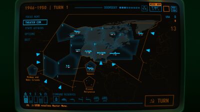 Visual of the USA Home theater within Terminal Conflict