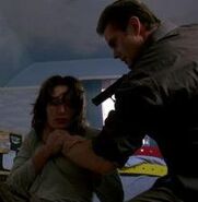 Cromartie holds a Glock 17 pistol against Sarah Connor. "Mr. Ferguson is Ill Today"