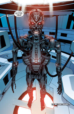 Brooklyn Terminator exoskeleton, The iconic T800 endoskelet…