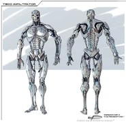An early concept art of T-900