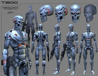 The T-900 endoskeleton, as noted above, features more Subdermal Armors than the T-850