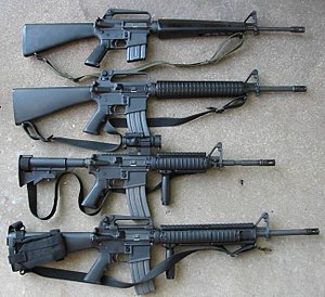 assault rifles m16