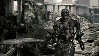 The T-600 in Los Angeles Terminator Salvation