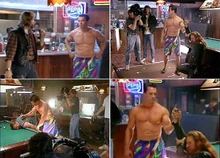 Arnold-Schwarzenegger-filming-the-bar-scene-in-Terminator-2-Judgment-Day