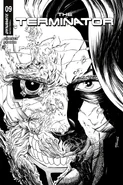 Terminator09FShalveyBW.jpg (383 KB) Cover F, art by Declan Shalvey, lineart variant