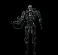 The character model of a T-600 for the game.