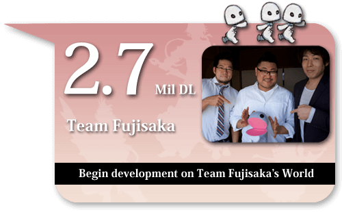 Team Fujisaka begins development of "Team Fujisaka's World"