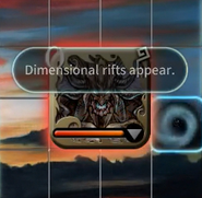 Dimensional rift in The Inexorable Dragon King