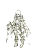 Gatz (Job 1) concept art