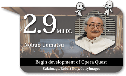 Begin development of "Opera Quest" by Nobuo Uematsu