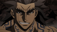 Saito's face