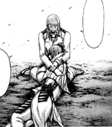 Eva with Adolf moments before his body explodes