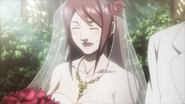 Gina as bride