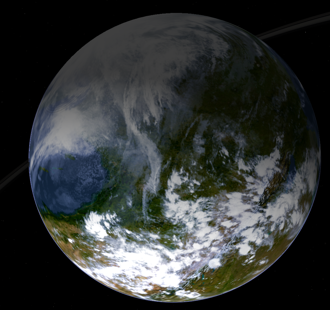 Simulating a Planet's Atmosphere