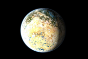Terraformed io in jupiter orbit
