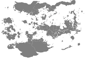 Venus mapa político