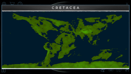 Map Cretacea