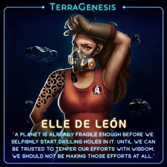 Elle De León Lore