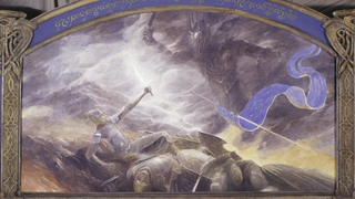 Alan Lee - The Fall of Sauron