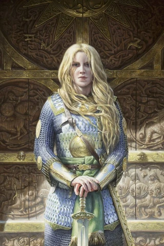 Matt Stewart - Eowyn Before the Doors of Meduseld