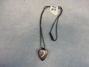 Josh's necklace prop.