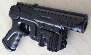 Terra Nova's standard handgun