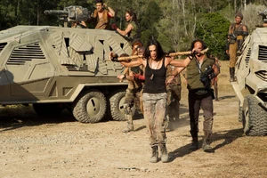 The Sixer (right from Washington) in “The Runaway”