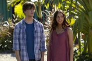 Josh and Maddy gaze at the probe