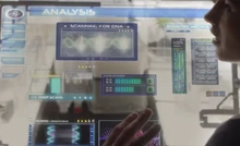 Maddy analyses Ken Horton's DNA