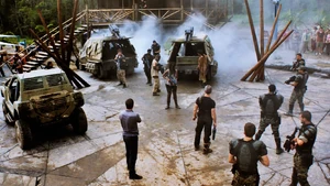 The Sixer (left) in “Genesis: Part 2”