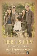 DVD promotional flyer "There Is Hope" with the Shannon family